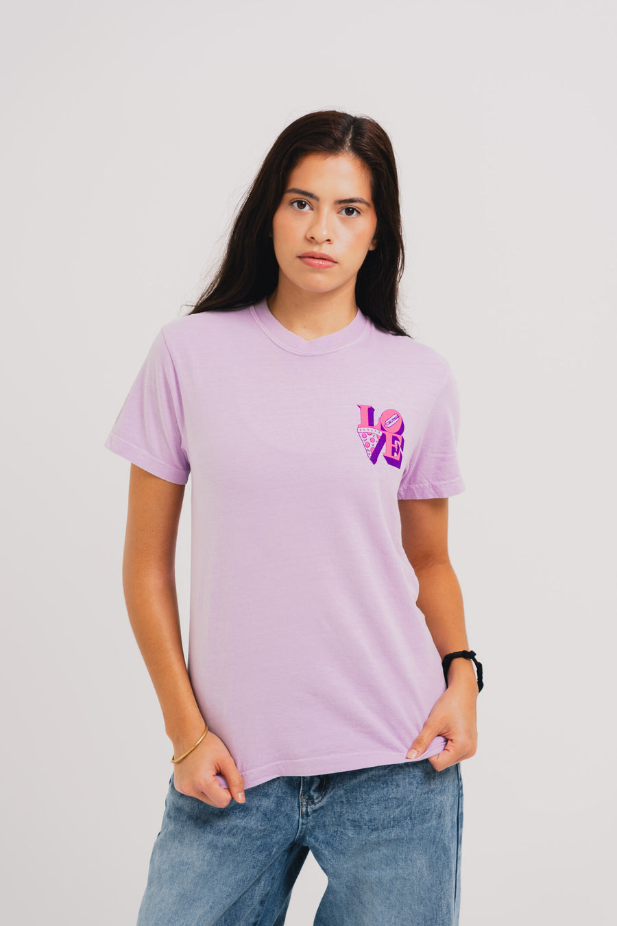 Del Rossi's Tee - Orchid