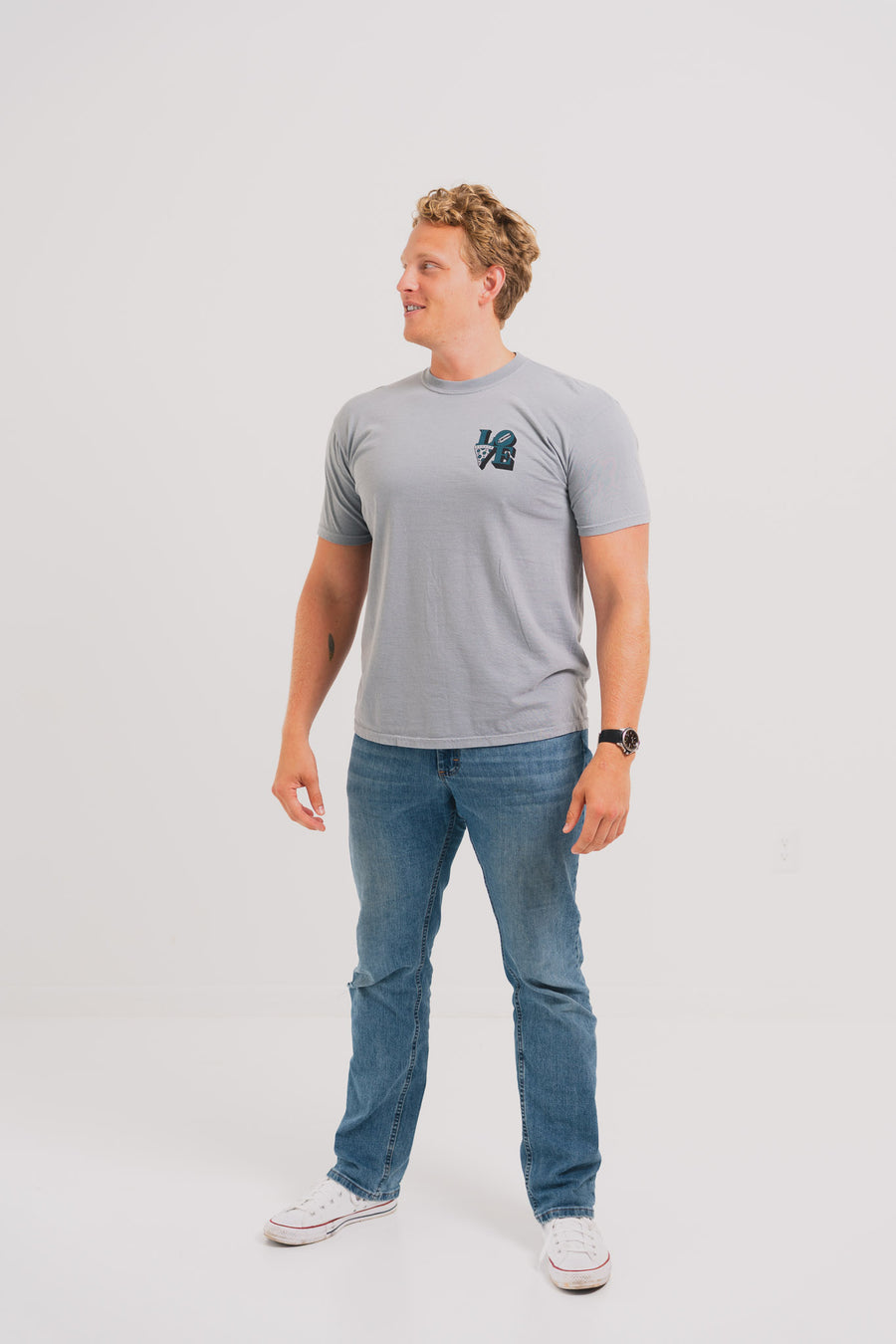 Del Rossi's Tee - Granite