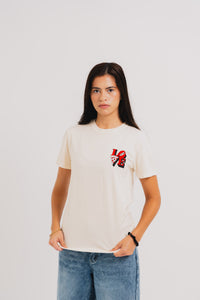 Del Rossi's Tee - Ivory