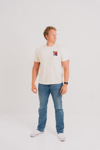 Del Rossi's Tee - Ivory